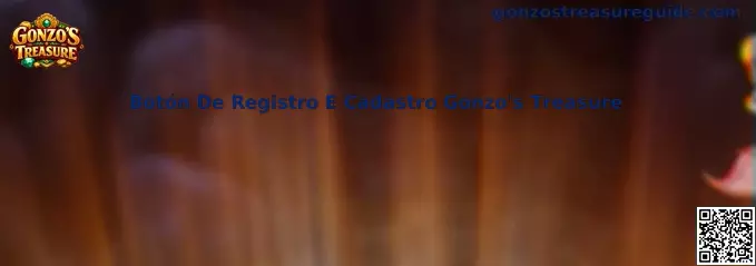Botón De Registro E Cadastro Gonzo's Treasure
